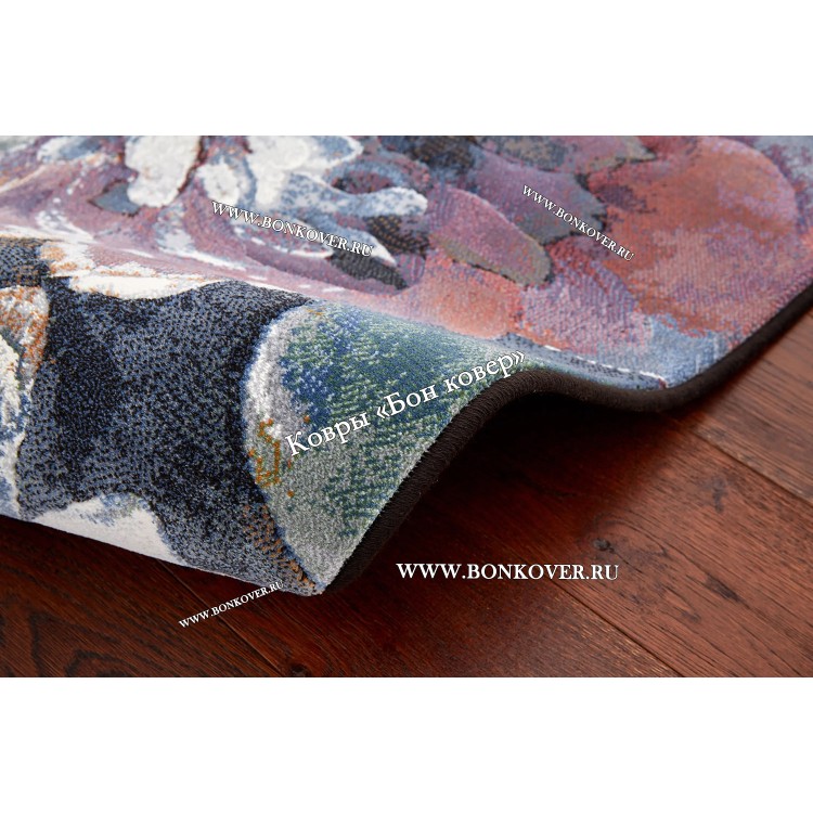 Бельгийский Высокоплотный Ковер с Цветами Дизайн 30399